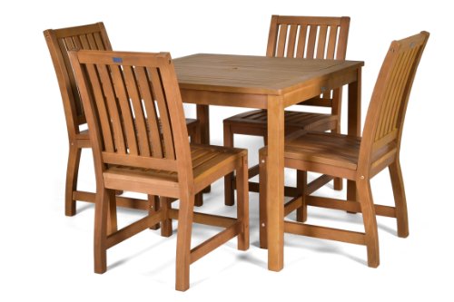 Hardwood Devon Set-5 Piece top Garden Furniture product Hardwood Devon Set-5 Piece picture