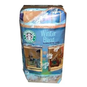 Starbucks Whole Bean Coffee Holiday Christmas Winter Blend 2.5 Pounds