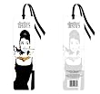Breakfast at Tiffany's Audrey Hepburn Gold Necklace Classic Movie Glitter Bookmark (2x8)