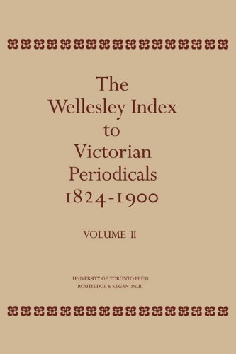 Wellesley Index to Victorian Periodicals 1824-1900: Vol 2 On Sale