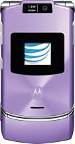 Motorola RAZR V3xx Lavender Phone (AT&T) Version 1