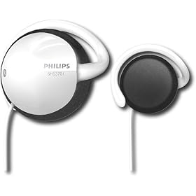 Philips SHS3701 27 Earclip Headphones with Interchangeable Color Caps by Philips