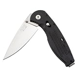 SOG Specialty Knives & Tools AE-21 Mini Aegis, 3-Inch Straight Edge Folding Knife, Satin