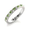 Jewelry - Peridot Swarovski Sterling Silver Ring