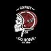 Vintage Motorcycle Helmet T-Shirt for Men - Go Fast Or Go Home