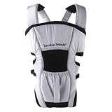 Deluxe Baby Carrier, Silver by Luvable Friends
