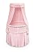 Badger Basket Elite Oval Baby Bassinet with Pink Dots Bedding