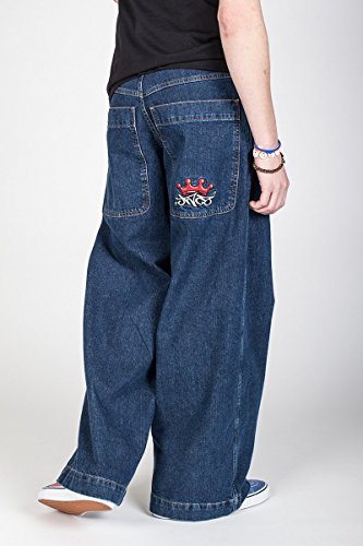 JNCO Men's Crown Twin Cannon Jeans- Leg Opening 26