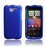 Rubber Hard Case Cover for HTC Desire Bravo G7 Blue R9