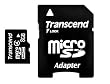 Transcend - Flash memory card ( microSDHC to SD adapter included ) - 8 GB - Class 4 - microSDHC