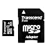 Transcend - Flash memory card ( microSDHC to SD adapter included ) - 8 GB - Class 4 - microSDHC