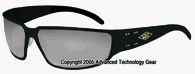 Gatorz Sunglasses: Velocity Black frame Gray lenses