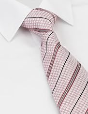 Collezione Pure Silk Striped & Textured Tie