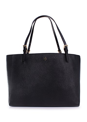 Buy Tory Burch York Buckle Tote in Black Online Lebanon Ubuy