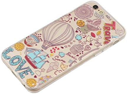 For iPhone 6 Case, iPhone 6s Case, KYZ Premium iPhone 6 Protective Case [Shock Absorbent] [Ultra Thin] Soft Clear TPU / PC Back Cover for 4.7 inches iPhone 6 / iPhone 6s - color01