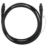 2 pc 6' Digital Audio Optical Optic Fiber Toslink Cable