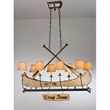 Meyda Tiffany 26977 48 Inch Lx36 Inch H Canoe 8lt Chandelier by Meyda
