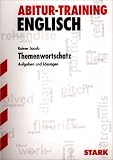 book cover Abitur-Training; Englisch Themenwortschatz für G8; Aufgaben und Lösungen - Rainer Jacob