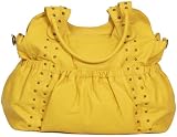 OiOi Baby Leatherette Tote, Yellow