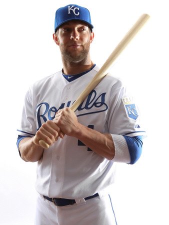 Kansas City Royals Photo Day, SURPRISE, AZ - FEBRUARY 23: Alex Gordon Photographic Poster Print by Jonathan Ferrey, 9x12