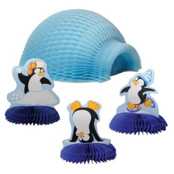 Penguin Tabletop Igloo Display 4-Piece Set Penguin Tabletop Igloo Display 4-Piece Set