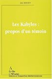 Le kabyles propos d_un t�moin