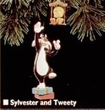 1995 Slyvester and Tweety Looney Tunes Hallmark Ornament