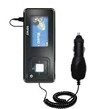 Rapid Car / Auto Charger for the Sandisk Sansa c240 1GB - Gomadic Brand w/ TipExchange Technology