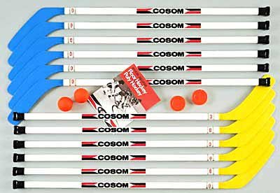 Buy Cosom 43 ABS Jr. Hockey Set w Out Goalie Sticks by Cosom