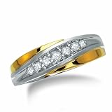 1/4 Carat Men's Wedding Band