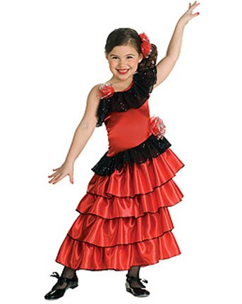 Accents In Spanish. Girls Medium Spanish Princess