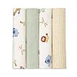 Tiddliwinks Safari 4-pk. Flannel Blanket