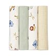 Tiddliwinks Safari 4-pk. Flannel Blanket