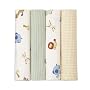 Tiddliwinks Safari 4-pk. Flannel Blanket