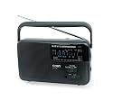 COBY CX-18 AM/FM Radio with TV and Weather Bands