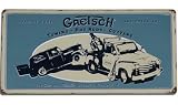 GRETSCH HOT ROD SERVICE METAL SIGN