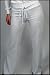 Powder White Velour Lounge Pant