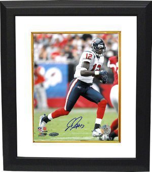 Jacoby Jones signed Houston Texans 8x10 Photo Custom Framed- Tri Star Hologram