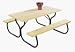 Jack Post-Xizmen FC-30 Fiesta Charm Picnic Table - Frame Only
