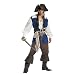 Adult or Teen Captain Jack Sparrow LICENSED DELUXE Pirates of the Caribbean Costume (Sword not included)