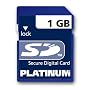 Platinum 1 GB Secure Digital (SD) Speicherkarte (O&hellip von Platinum