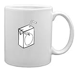 Apple Juice Box (b And W) Mug