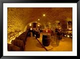Wine Cellar of Chateau de Pierreclos, Burgundy, France Collections Framed Photographic Poster Print by Lisa Engelbrecht, 45x33