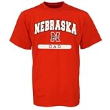 Russell Nebraska Cornhuskers Scarlet Dad T-shirt