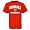Russell Nebraska Cornhuskers Scarlet Dad T-shirt