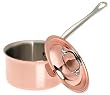 Mauviel Cuprinox Style 1.8-Quart Copper Saucepan with Lid