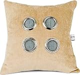 Esquire Tan Pillow by Glenna Jean