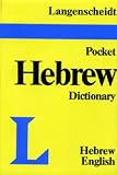 Langenscheidt's Pocket Hebrew Dictionary (To the Old Testament)