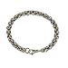Men's Stainless Steel Multi-Circle Link 7.8mm Round Chain Bracelet 8.5"