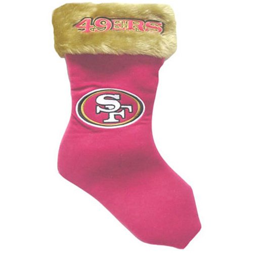 San Francisco 49'ers 17 Inch Holiday Stocking